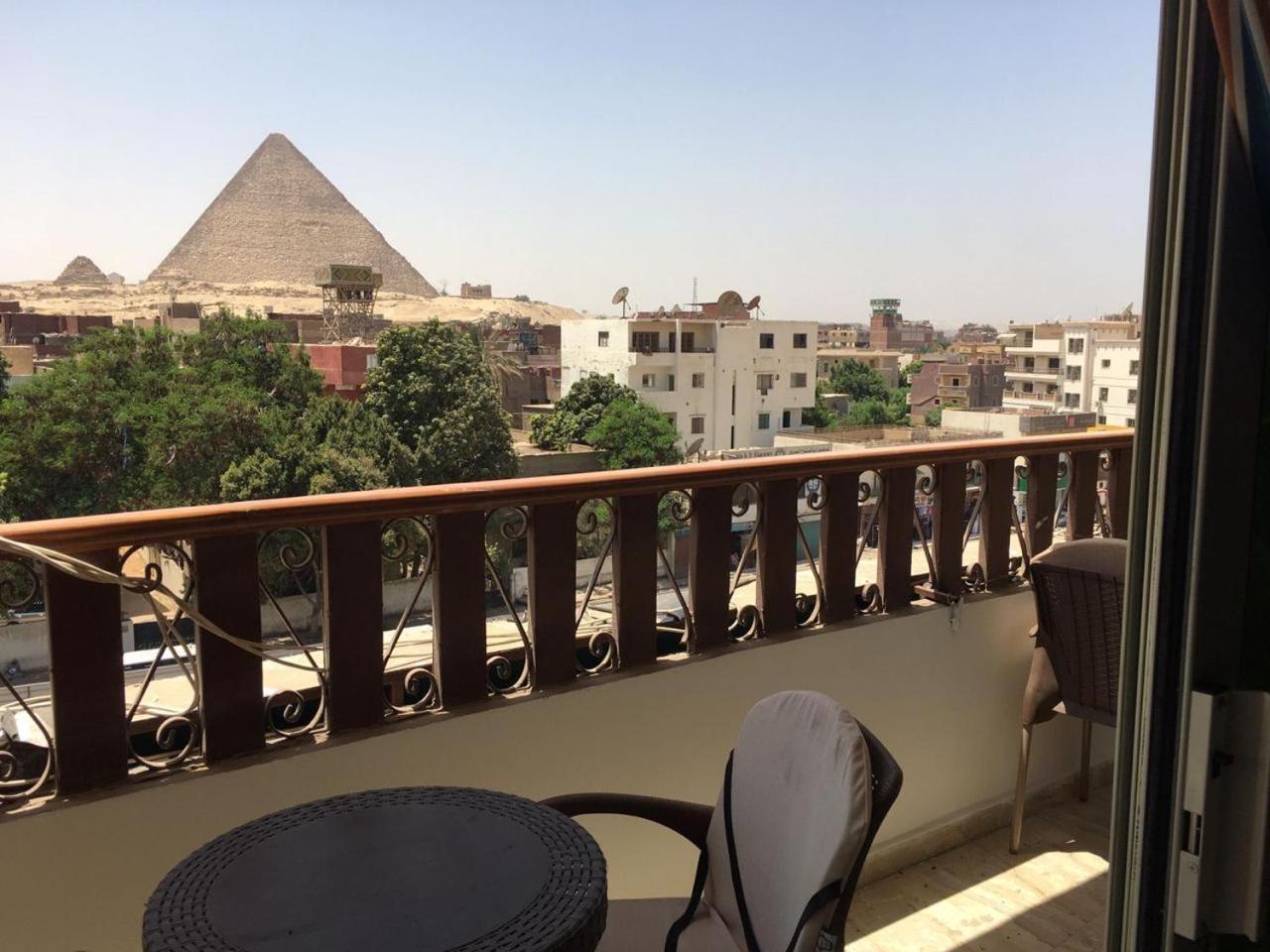 El Aida Pyramids View Hotel Kafret el-Gabal Exterior foto