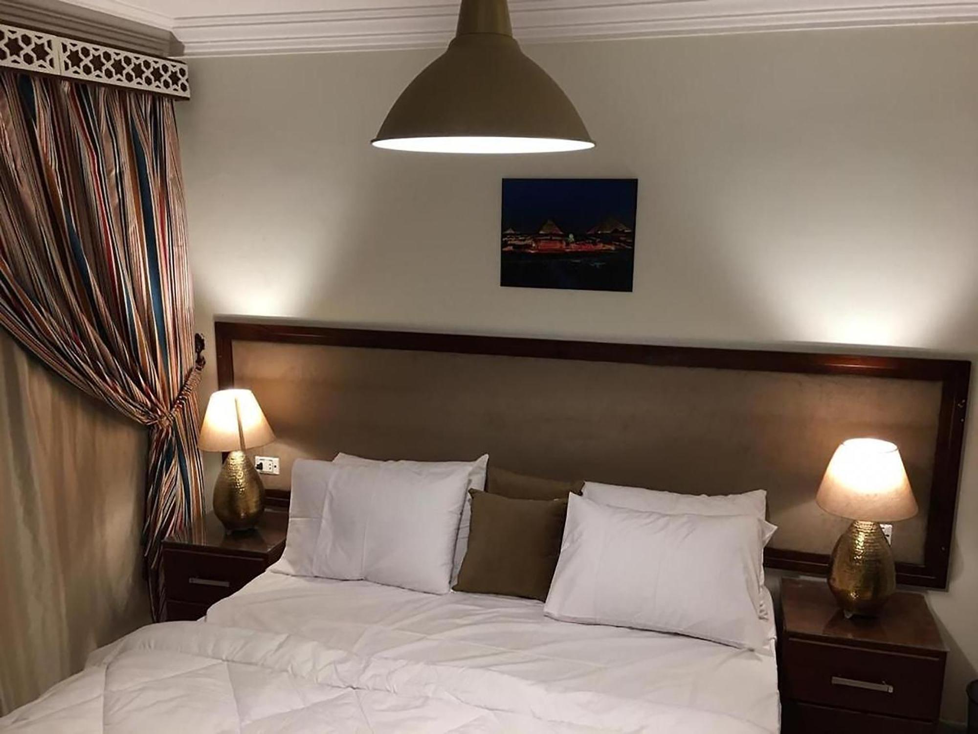 El Aida Pyramids View Hotel Kafret el-Gabal Exterior foto
